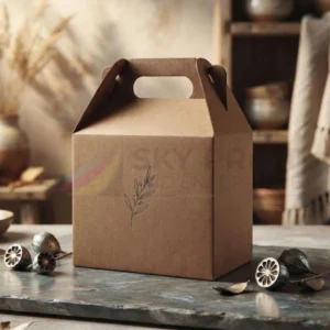 Branded gable boxes for custom product packaging