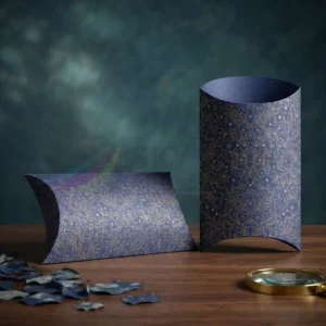 Branded pillow boxes for attractive product presentation and packaging