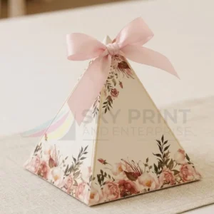 Custom wedding favor boxes for personalised guest gifts