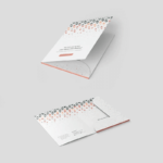 Branded A4 size folders - Presentation folders