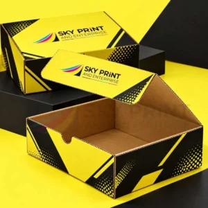 Custom corrugated cardboard boxes for business shipping and packaging.