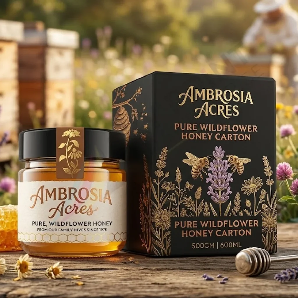 Sustainable honey packaging boxes UK