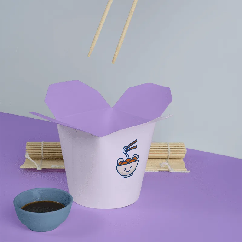 Chinese takeout boxes