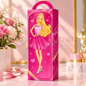 Barbie doll storage box for organised toy storage