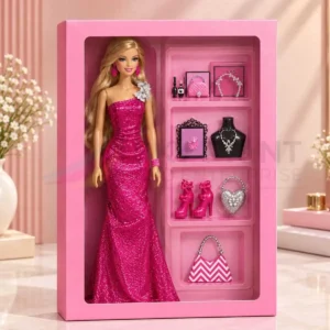 Custom baby doll packaging boxes with printed design