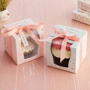 cupcake die cut cardboard Boxes