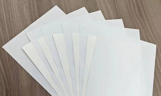 White grey board rigid box material UK