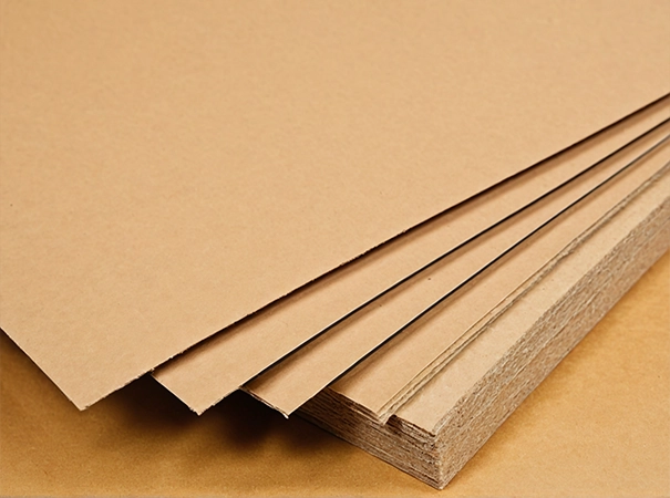 brown kraft card texture material