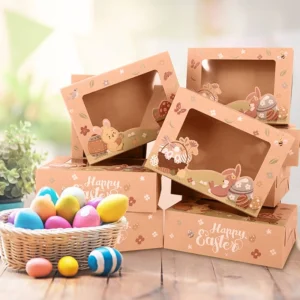Easter box-Cardboard Box with a Window