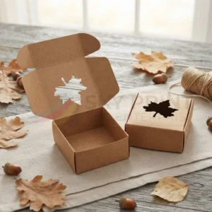 Custom die cut cardboard boxes in various shapes and sizes