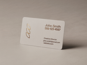 Foil Business Cards