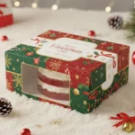 Christmas cake boxes