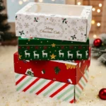 Custom Christmas cake boxes
