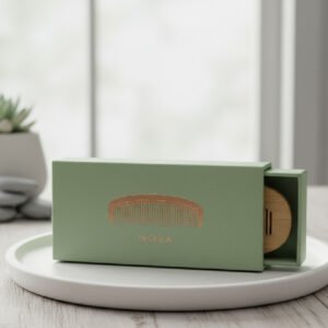 custom comb box styles UK sleeve drawer window packaging