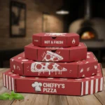Custom Pizza Boxes with Logo : Printed Pizza Packaging - Image 3