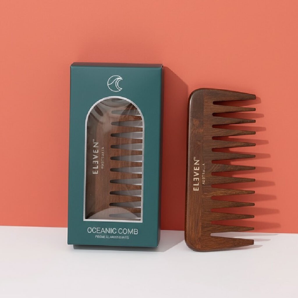 salon comb box with window for UK brands with fast delivery
