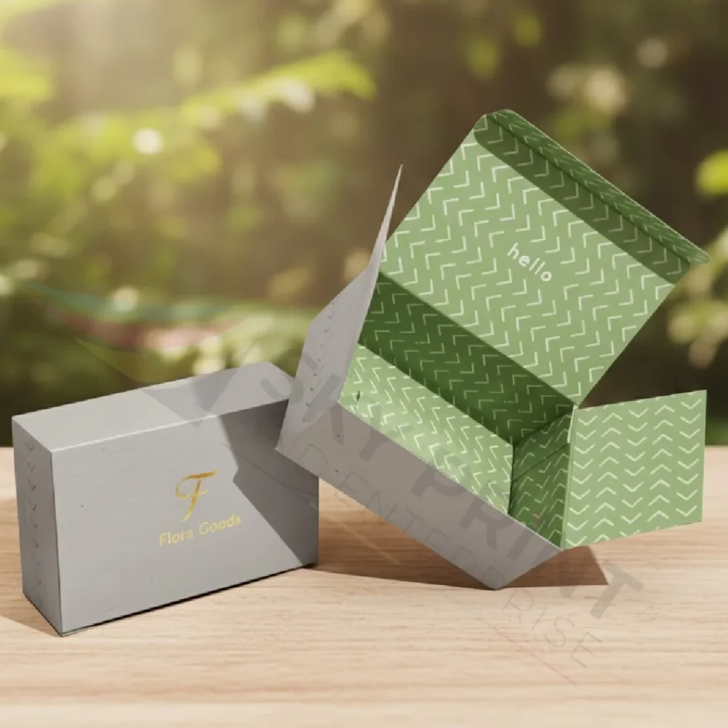 Custom cardboard mailer boxes UK with premium printing for eCommerce, retail and branded packaging