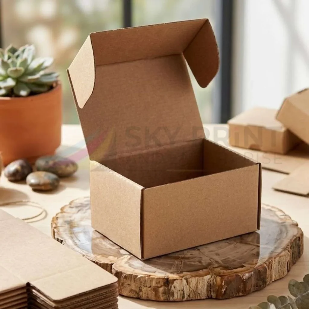 Custom corrugated mailer boxes UK for secure eCommerce shipping and wholesale packaging