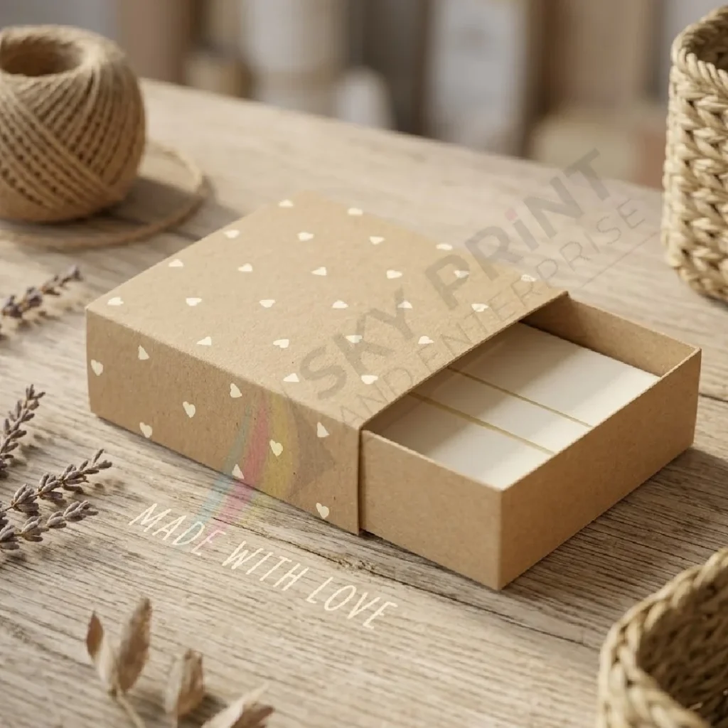 Custom eco-friendly kraft boxes UK for sustainable packaging and branded retail use
