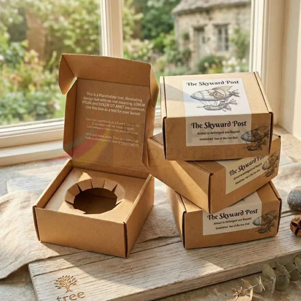 Custom mailer boxes with cardboard inserts for secure product protection and premium presentation