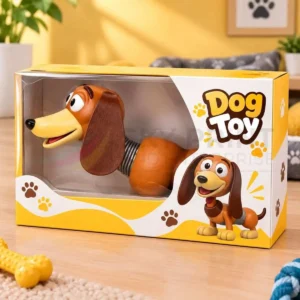 Customised dog toy packaging box for retail products