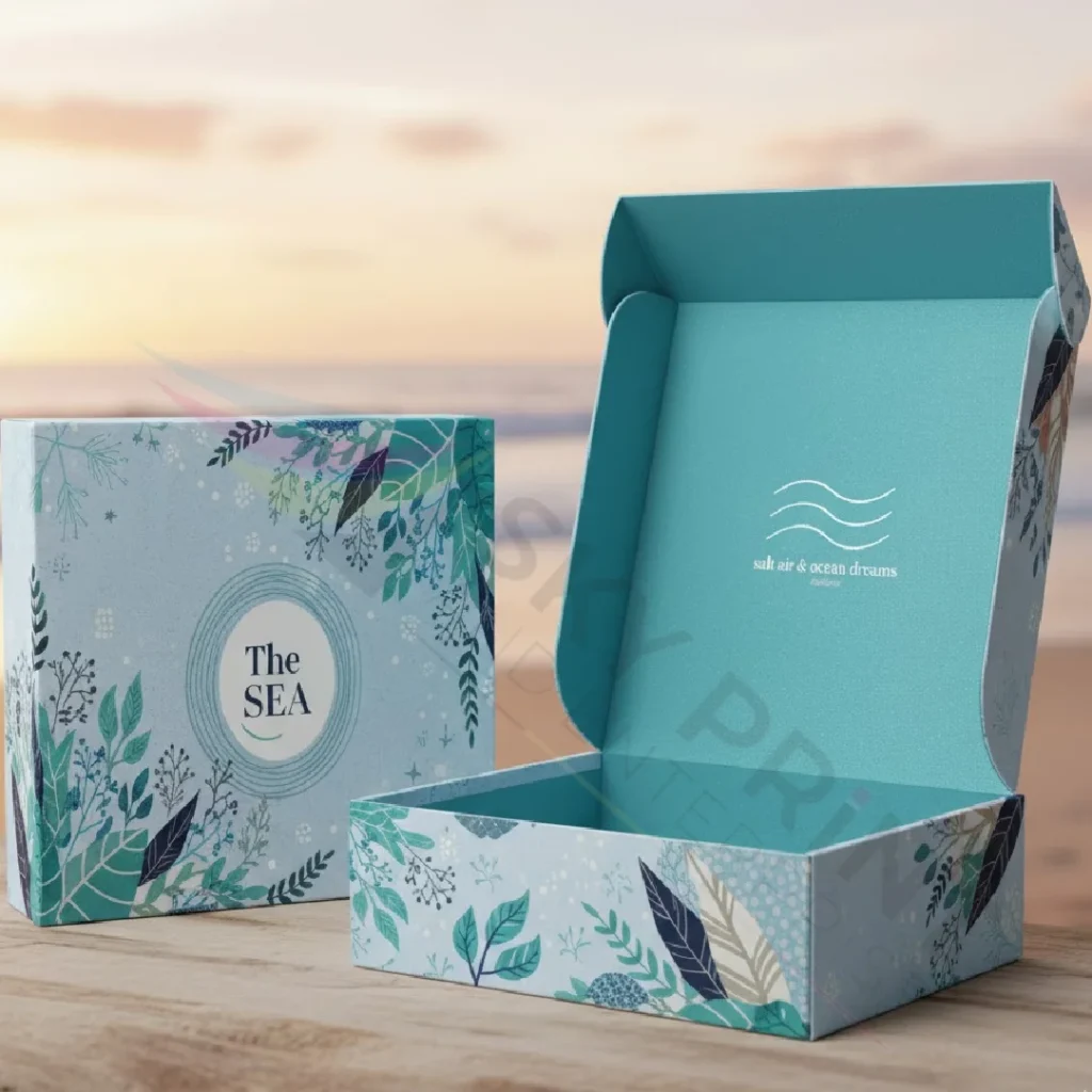 Custom printed cardboard boxes UK for business packaging