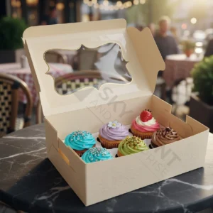 cupcake boxes with inserts for safe cupcake delivery