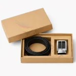 Eco-friendly kraft belt box for sustainable premium packaging in the UK