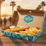 Eco-friendly fish and chip boxes UK using recyclable cardboard