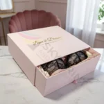 Drawer style bra packing box with custom logo printing