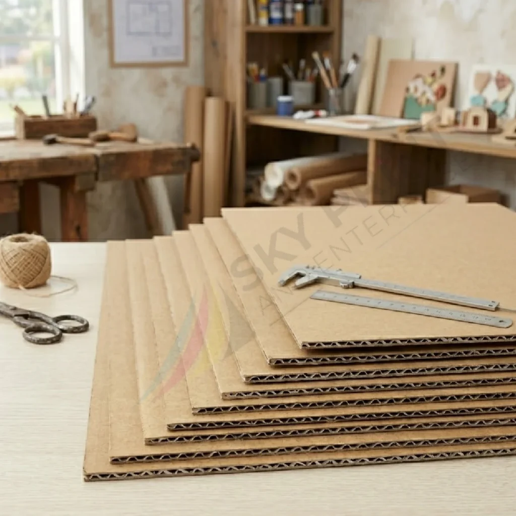 Corrugated Cardboard Boxes Material UK