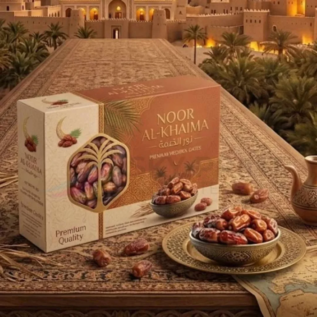 Cardboard date packaging box custom printed dates box UK