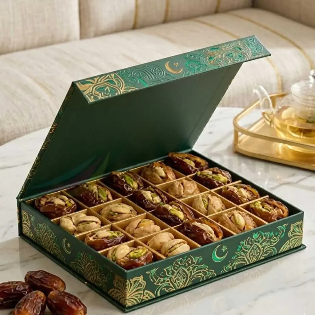 Luxury rigid date gift box premium date packaging UK