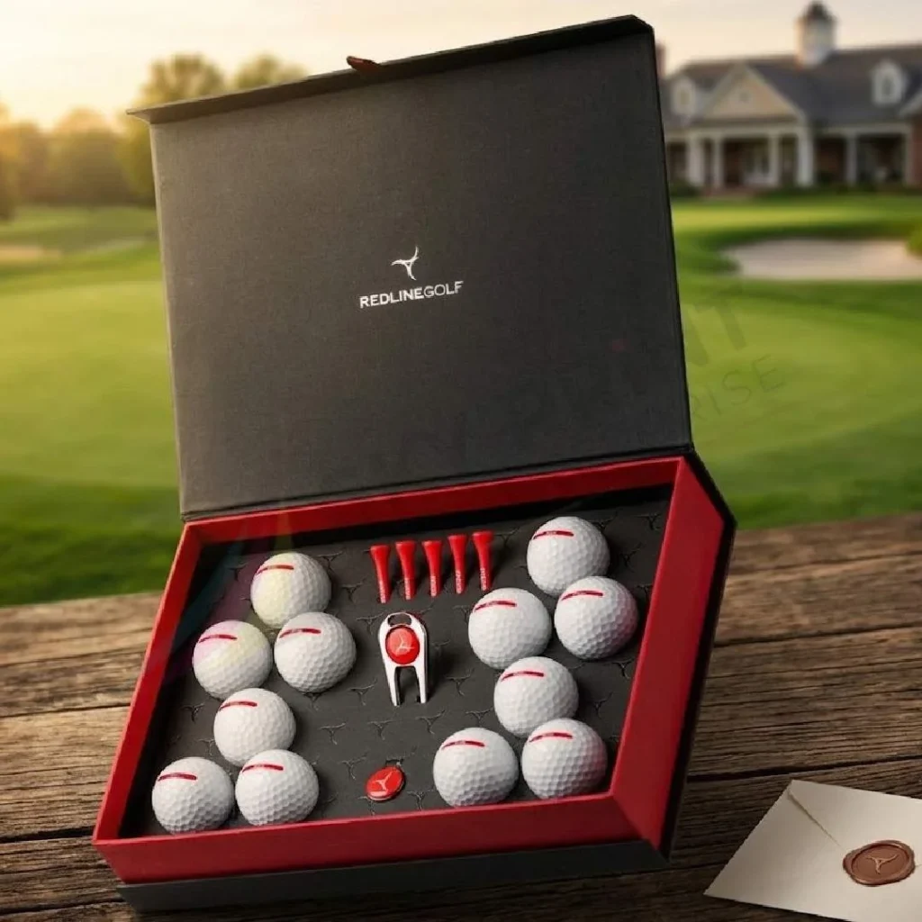 Luxury rigid golf packaging boxes UK for subscription and retail packaging