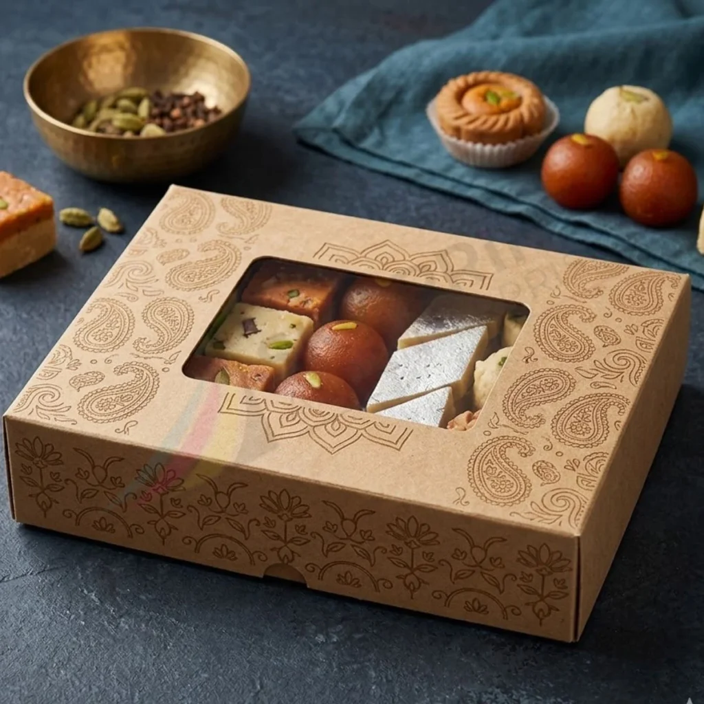 Kraft mithai boxes wholesale