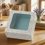 Custom cake box with window wholesale