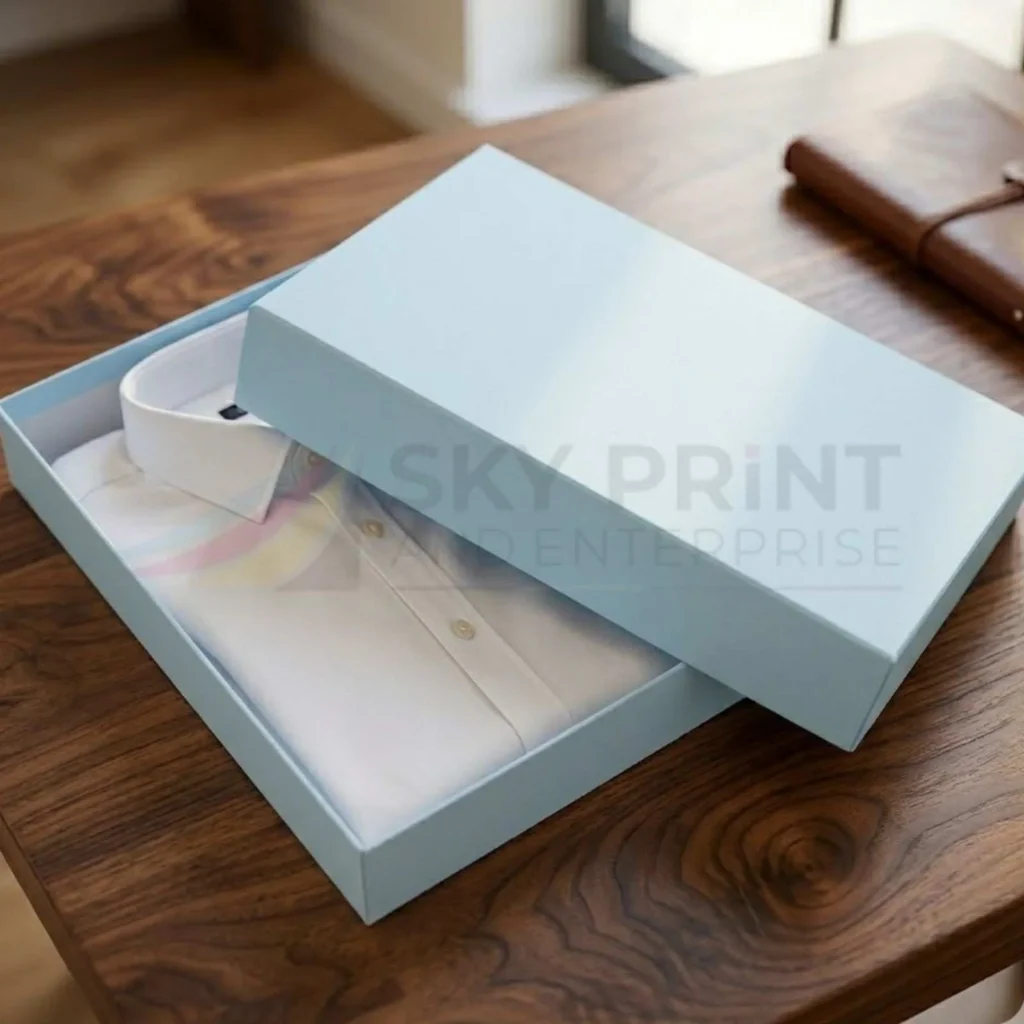 Custom apparel packaging boxes for clothing brands