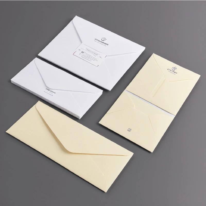 Different custom envelope sizes including DL, C5 and C4 for UK businesses