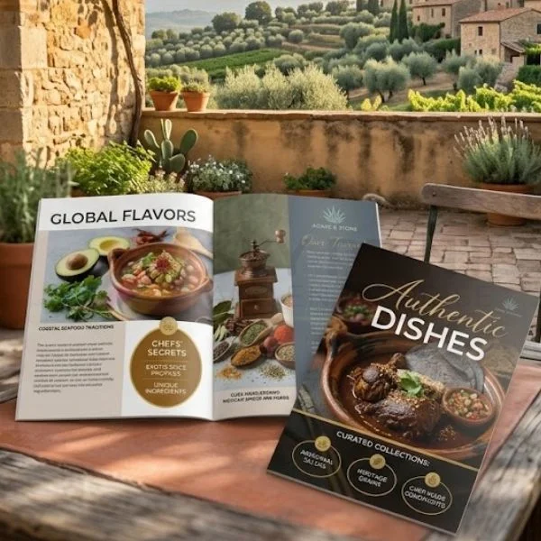 A4 catalogue printing UK showcasing professional product pages and premium print quality