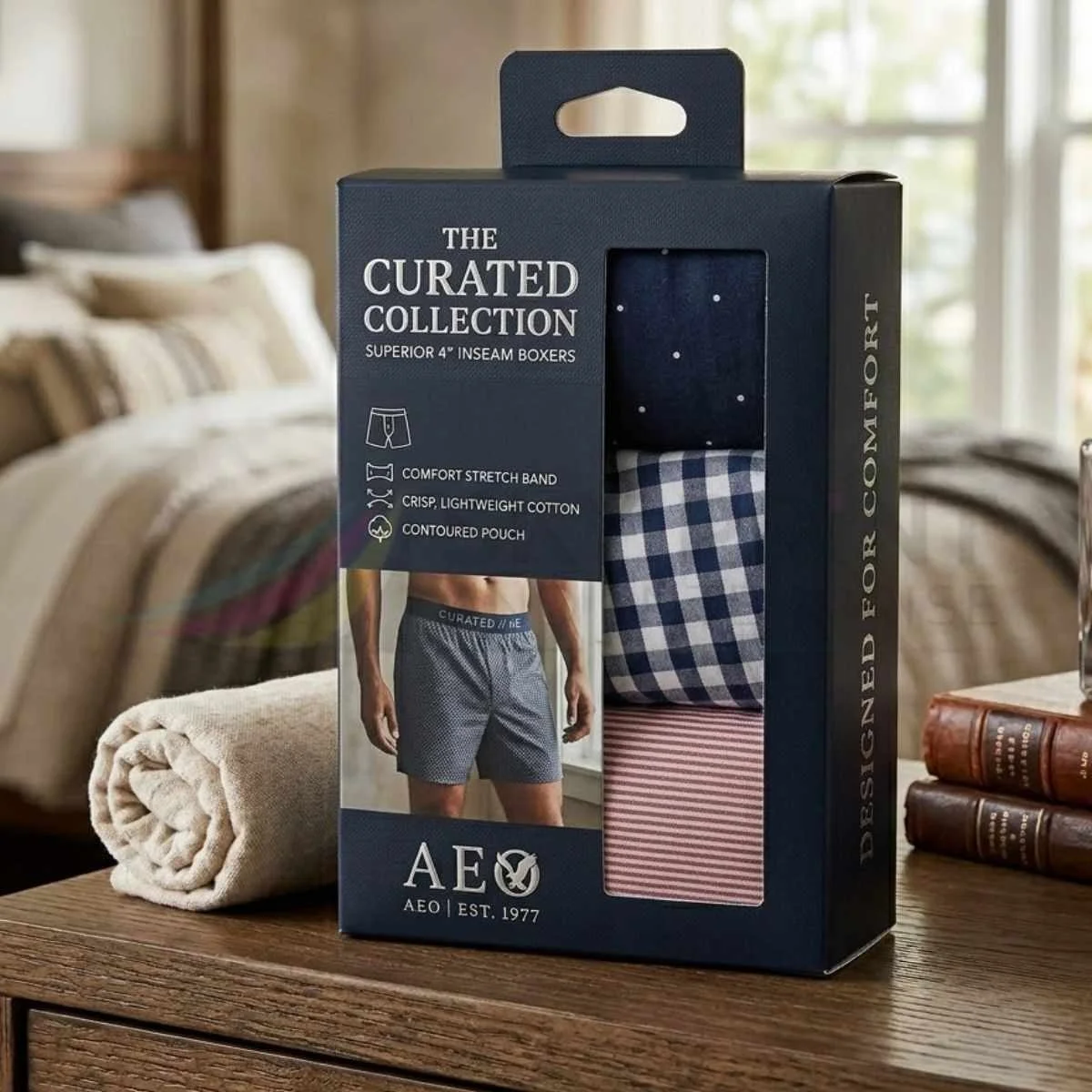 Custom under garments packaging boxes
