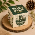 Custom Beard Balm Boxes with premium printing for luxury grooming brands in the UK