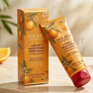 Custom Face Wash Boxes Wholesale with premium printing for a single face wash tube or bottle.