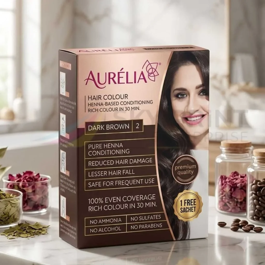 Custom Hair Dye Packaging Boxes for Cosmetic Brands