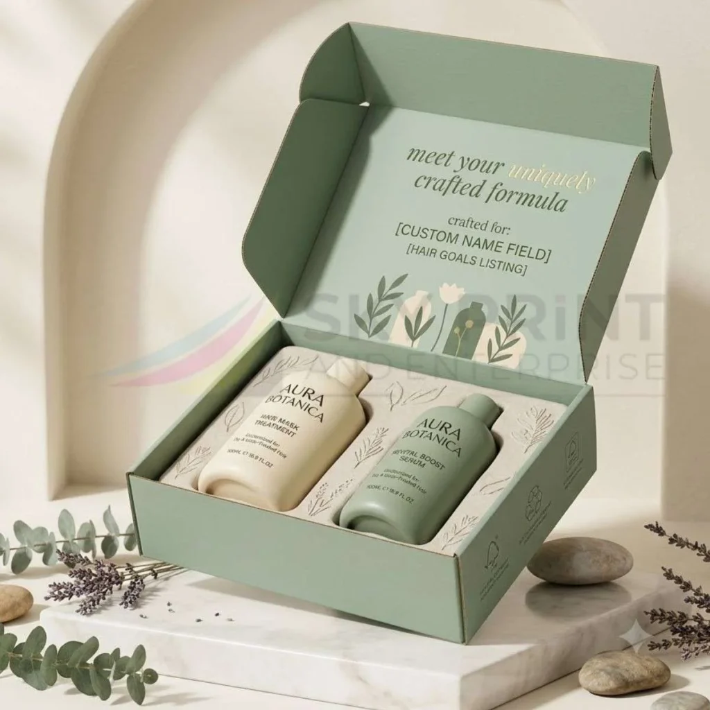Custom Hair Mask Boxes Wholesale mailer box with custom insert for secure UK packaging