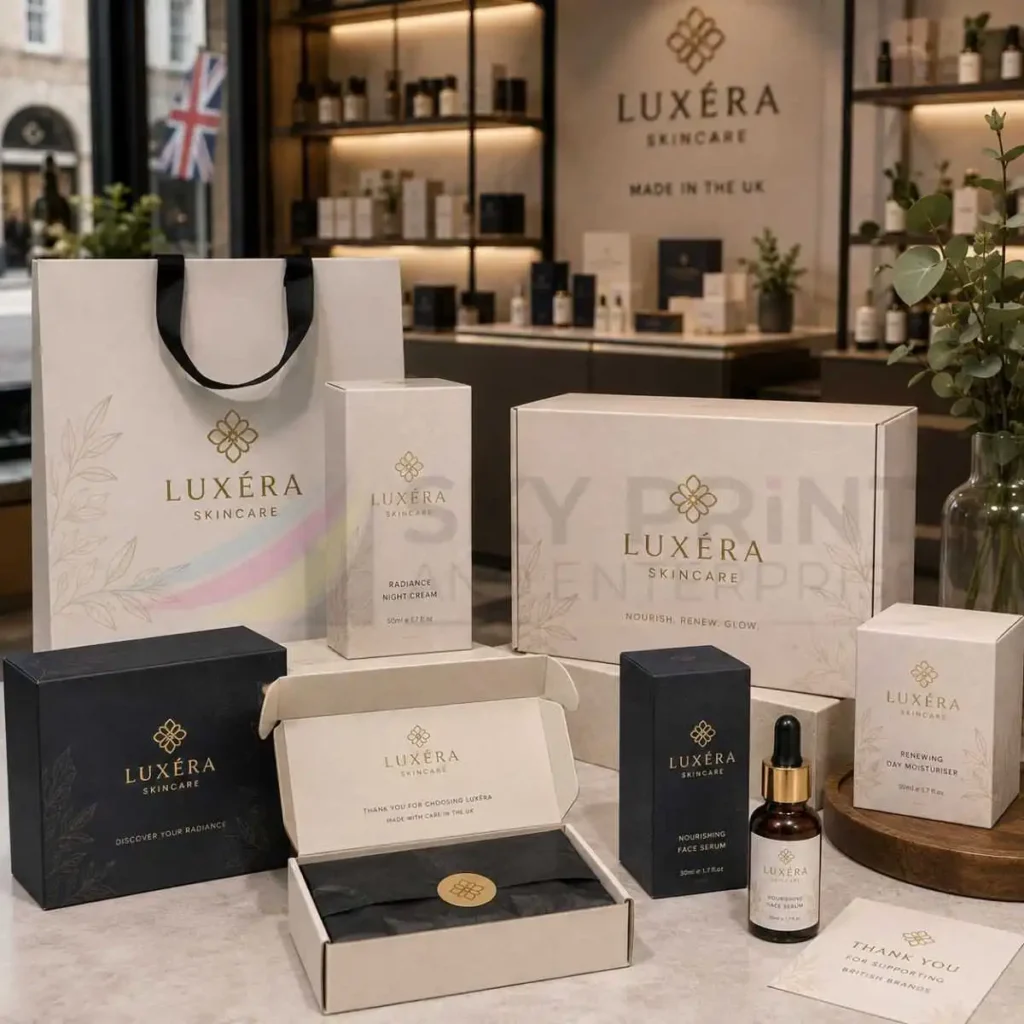 Custom packaging UK for retail brands and e-commerce