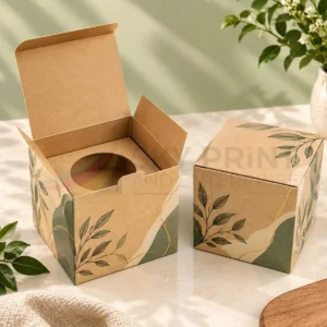 Custom packaging inserts holding products securely in a box