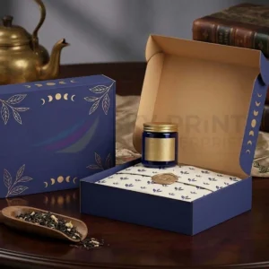 Custom self lock boxes with printed packaging design