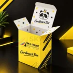 Branded cardboard packaging boxes for business products