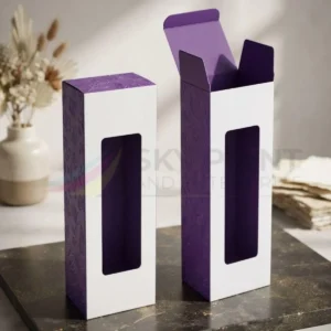 Custom printed die cut mailer box packaging UK