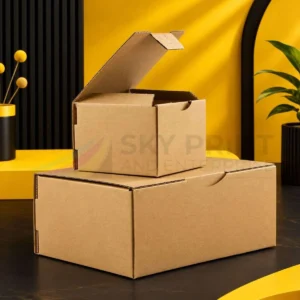 Custom postal boxes for e-commerce shipping and product delivery